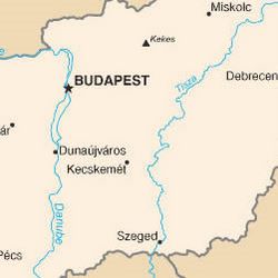 Mappa Ungheria