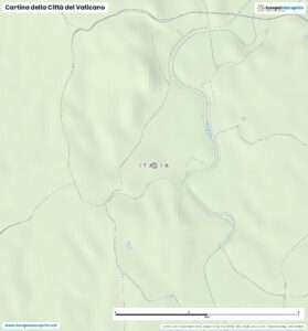 Cartina della Città del Vaticano da scaricare
