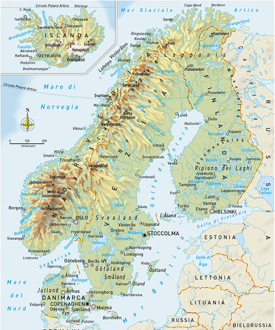 La penisola scandinava