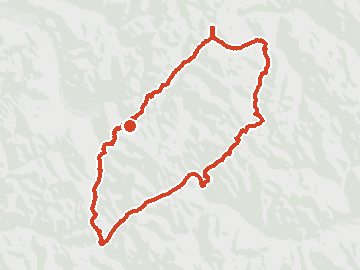 Percorso del cammino «Tour del Monte Bianco»