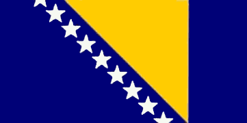 Bandiera Bosnia ed Erzegovina