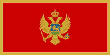 Bandiera Montenegro