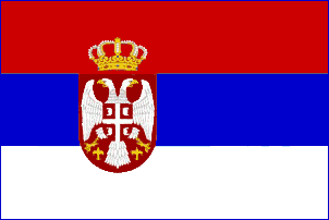 Bandiera Serbia
