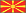 Bandiera Macedonia del Nord