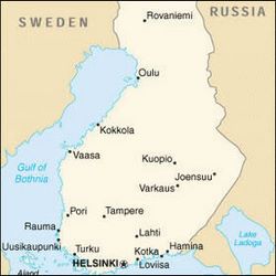 Mappa Finlandia