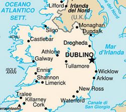 Mappa Irlanda