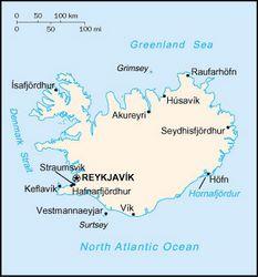Mappa Islanda