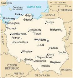 Mappa Polonia