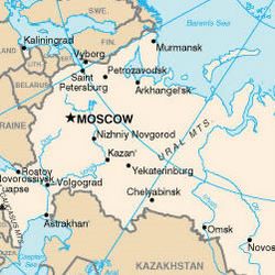 Mappa Russia